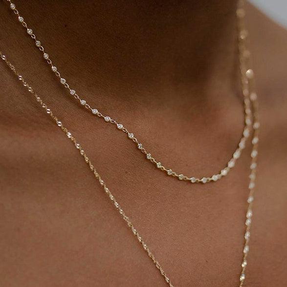 Diamond Ember Necklace - Ariel Gordon Jewelry - At Present