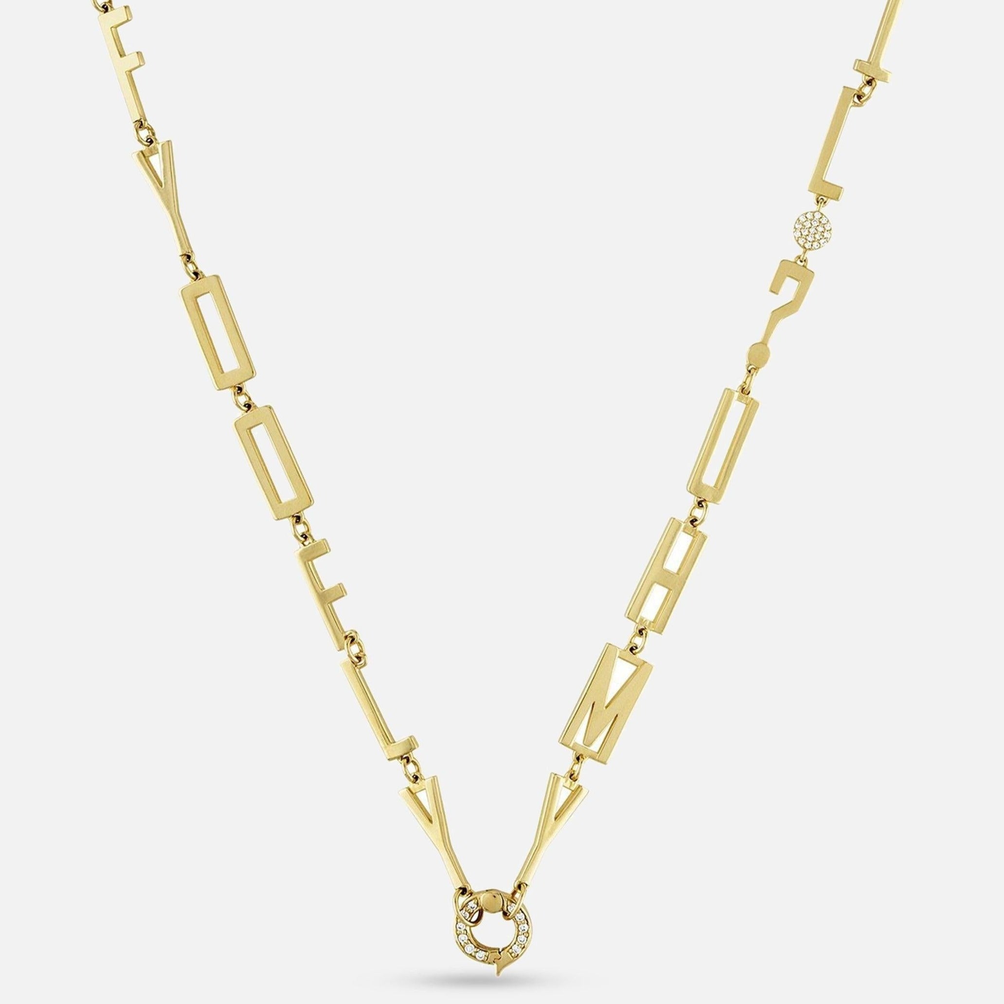 Eden Presley Golden Mantra Necklaces 1