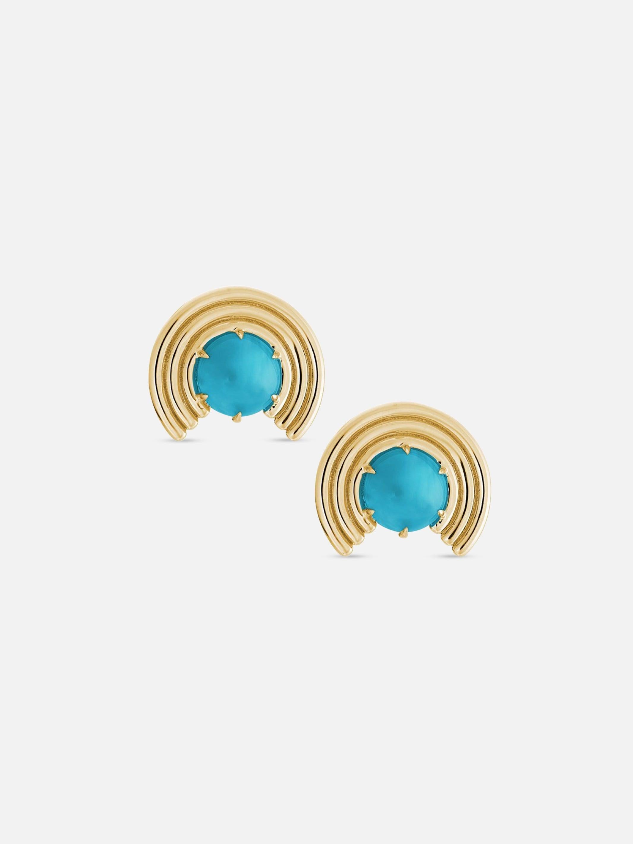 ParkFord Grand Revival Studs Turquoise 1