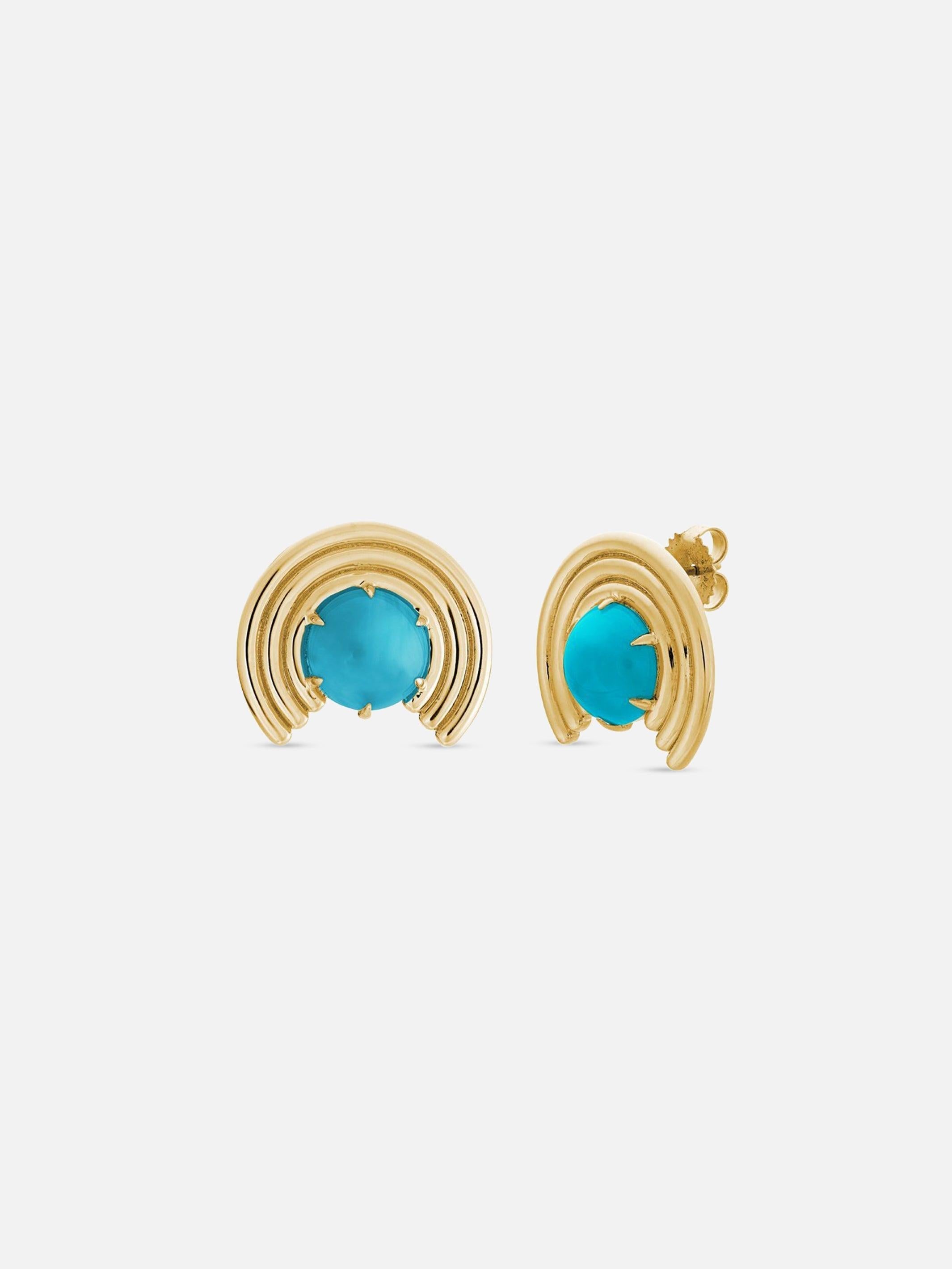 ParkFord Grand Revival Studs Turquoise 2