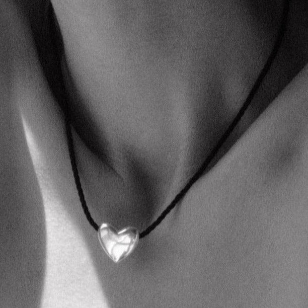 Annika Inez Heart Necklace, Small 4