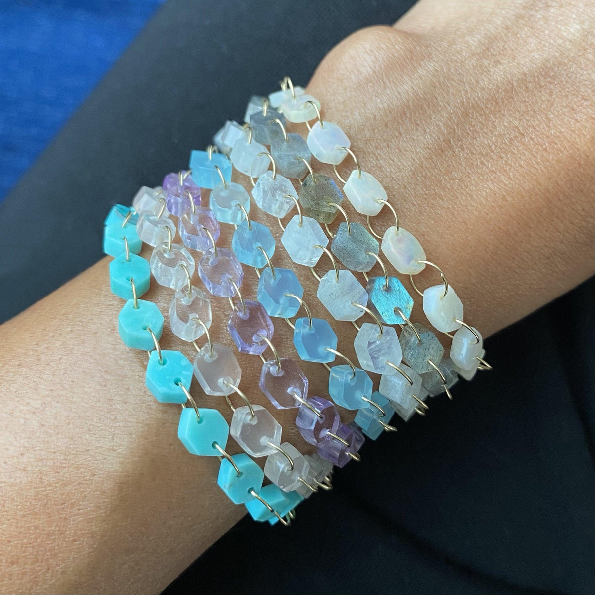 Noor Shamma Infinity Bracelet – Turquoise 2