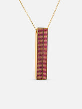 Noor Shamma Luz Amulet Bar Necklace 1
