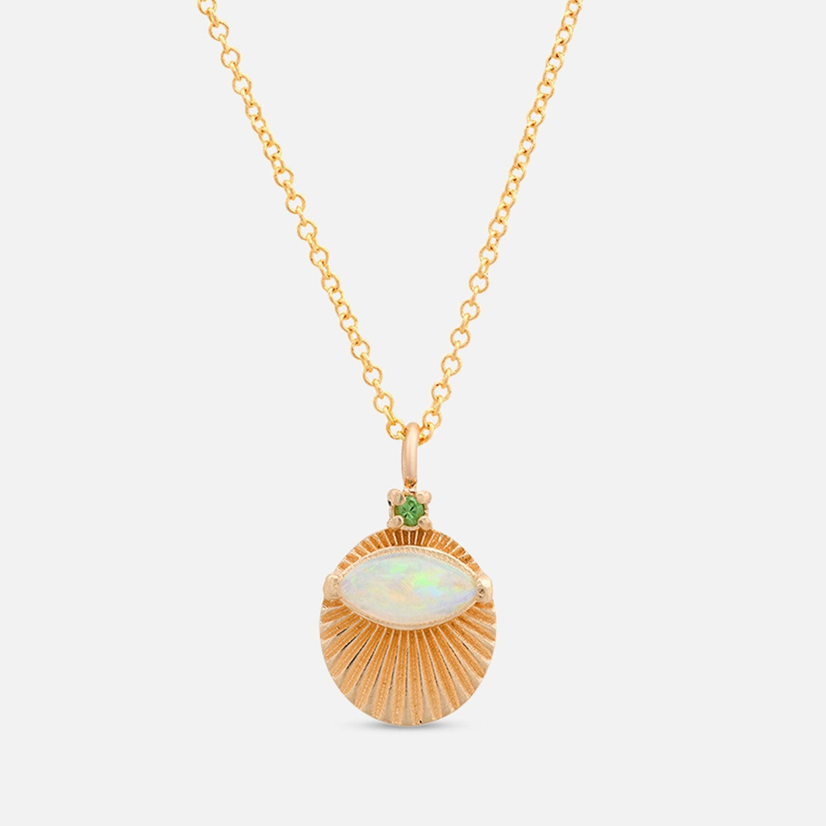 Kimberly Doyle Marquise Opal Light Necklace 1