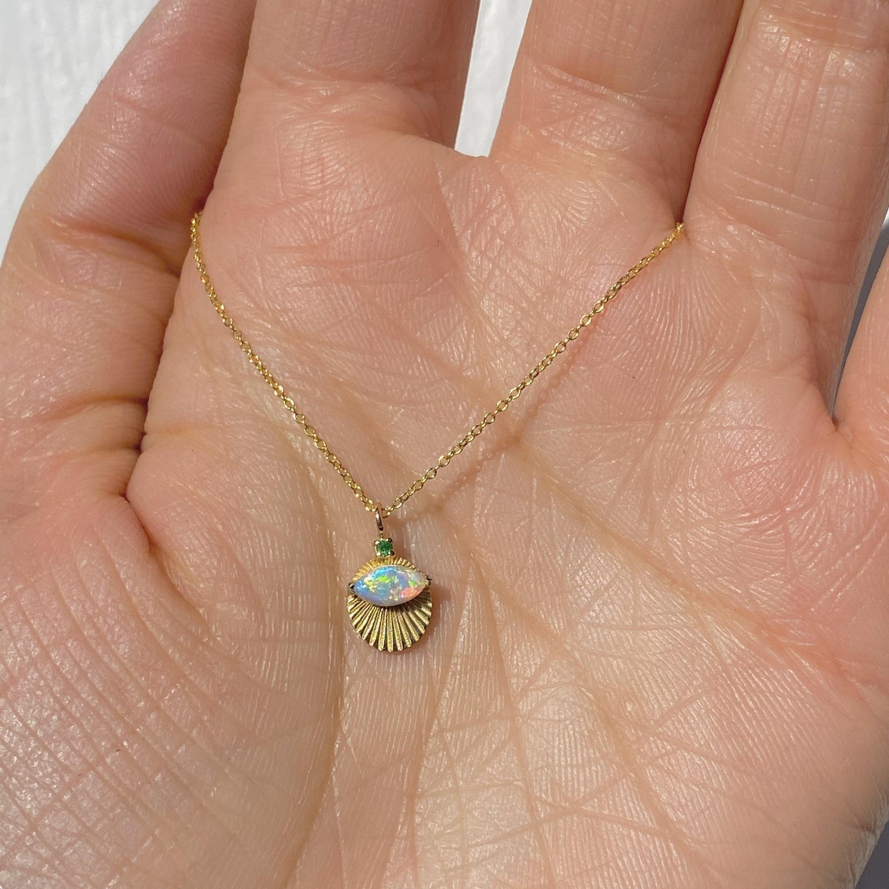 Kimberly Doyle Marquise Opal Light Necklace 3