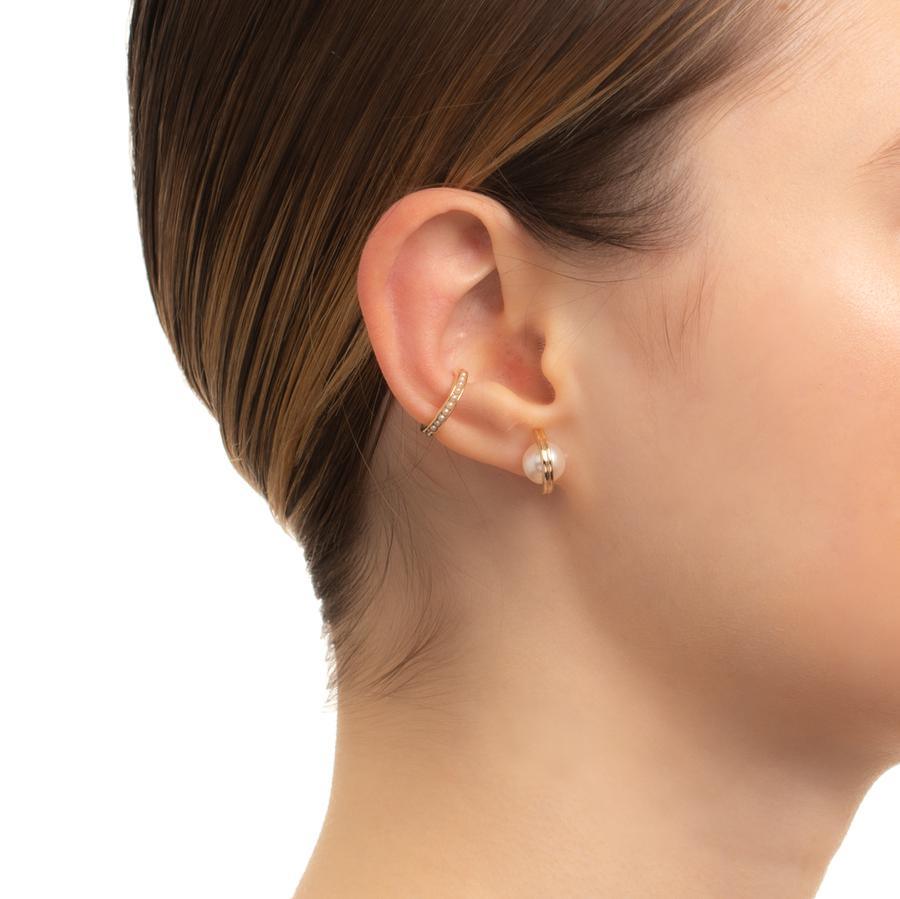 Hirotaka Medium Beluga Pearl Earring 6