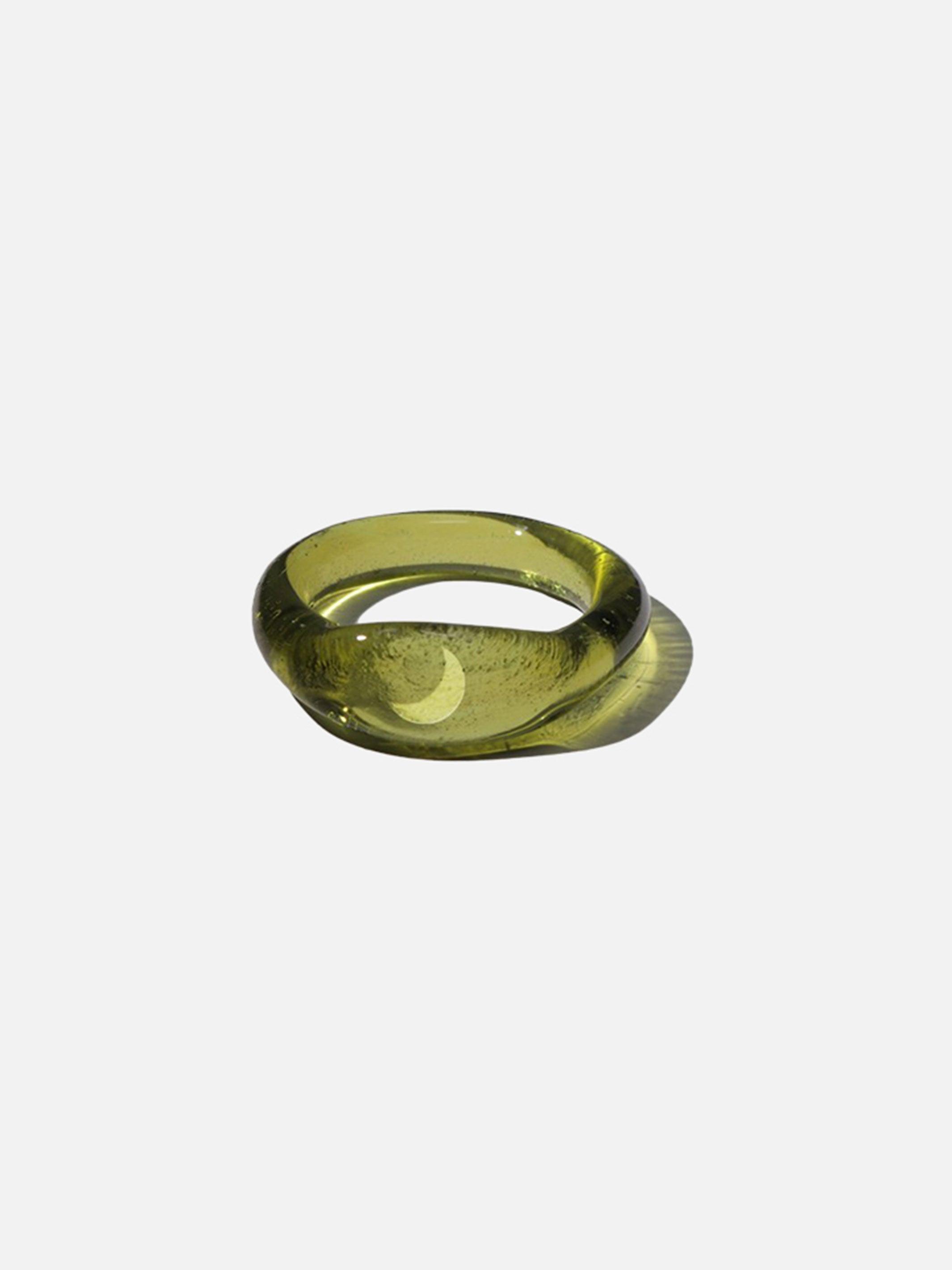 CLED Moon Signet Ring 6
