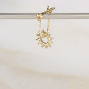Pavé Baby Spur Earring - EMBLM Fine Jewelry - At Present