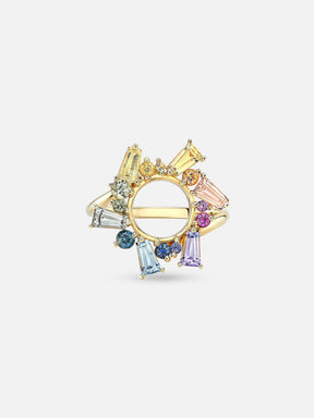 Meredith Young Rainbow Sapphire Ring 2