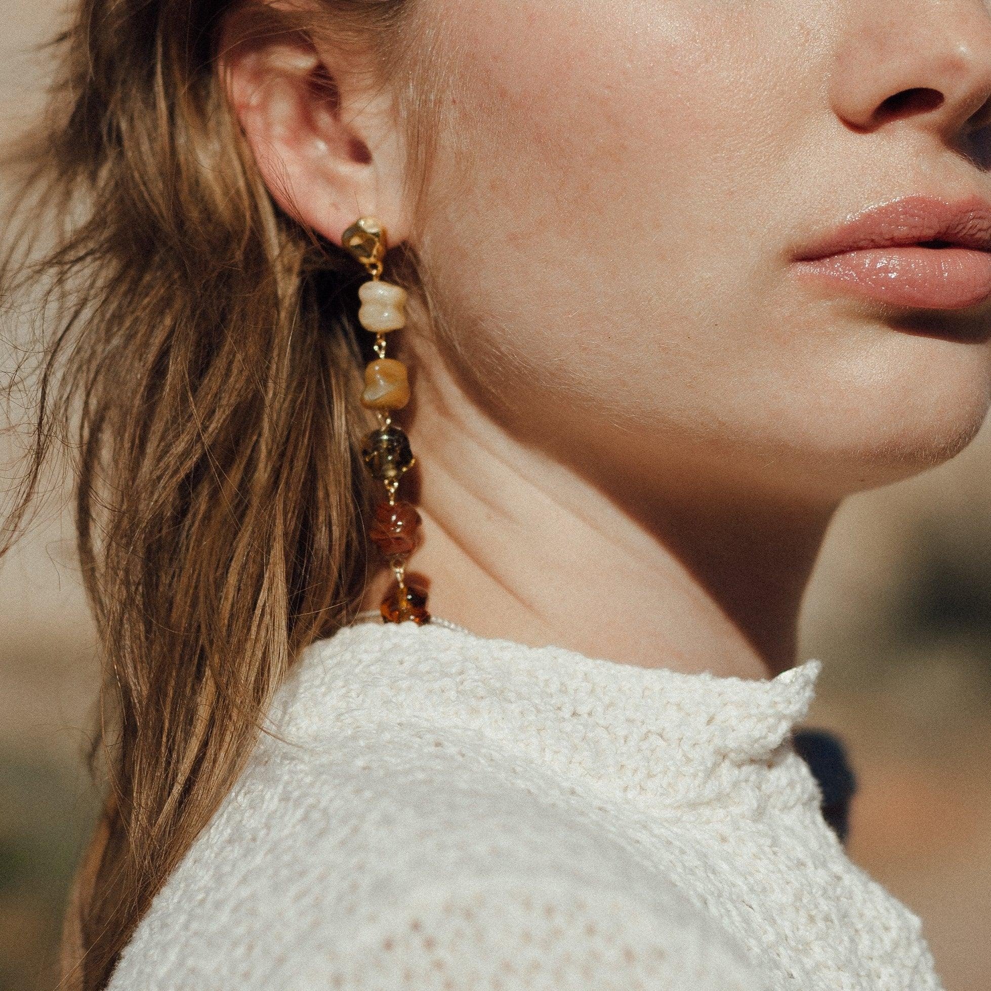 CLED Shades of Nature | Sandstone Earrings 4