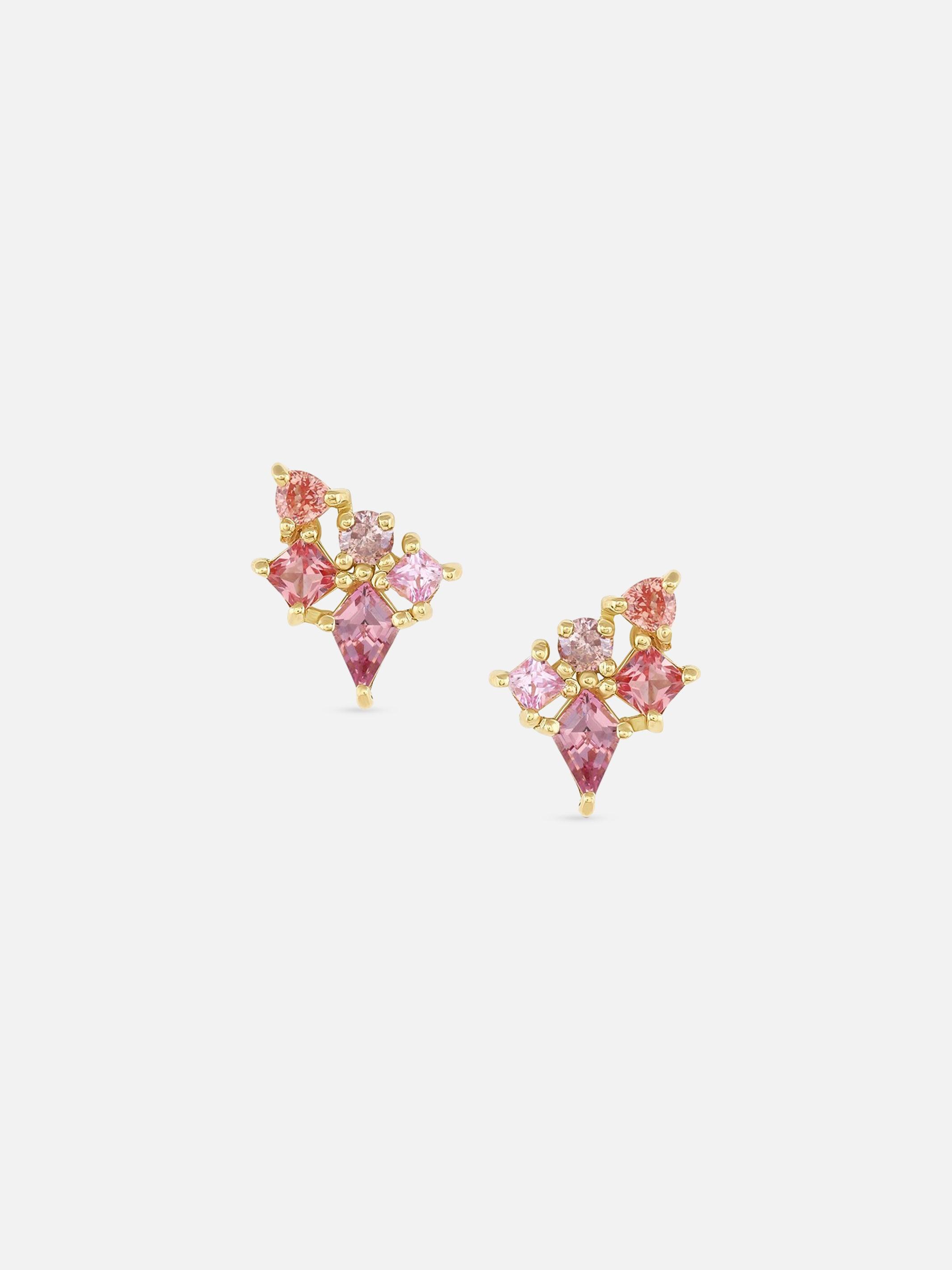 Meredith Young Sunset Cluster Earrings 1