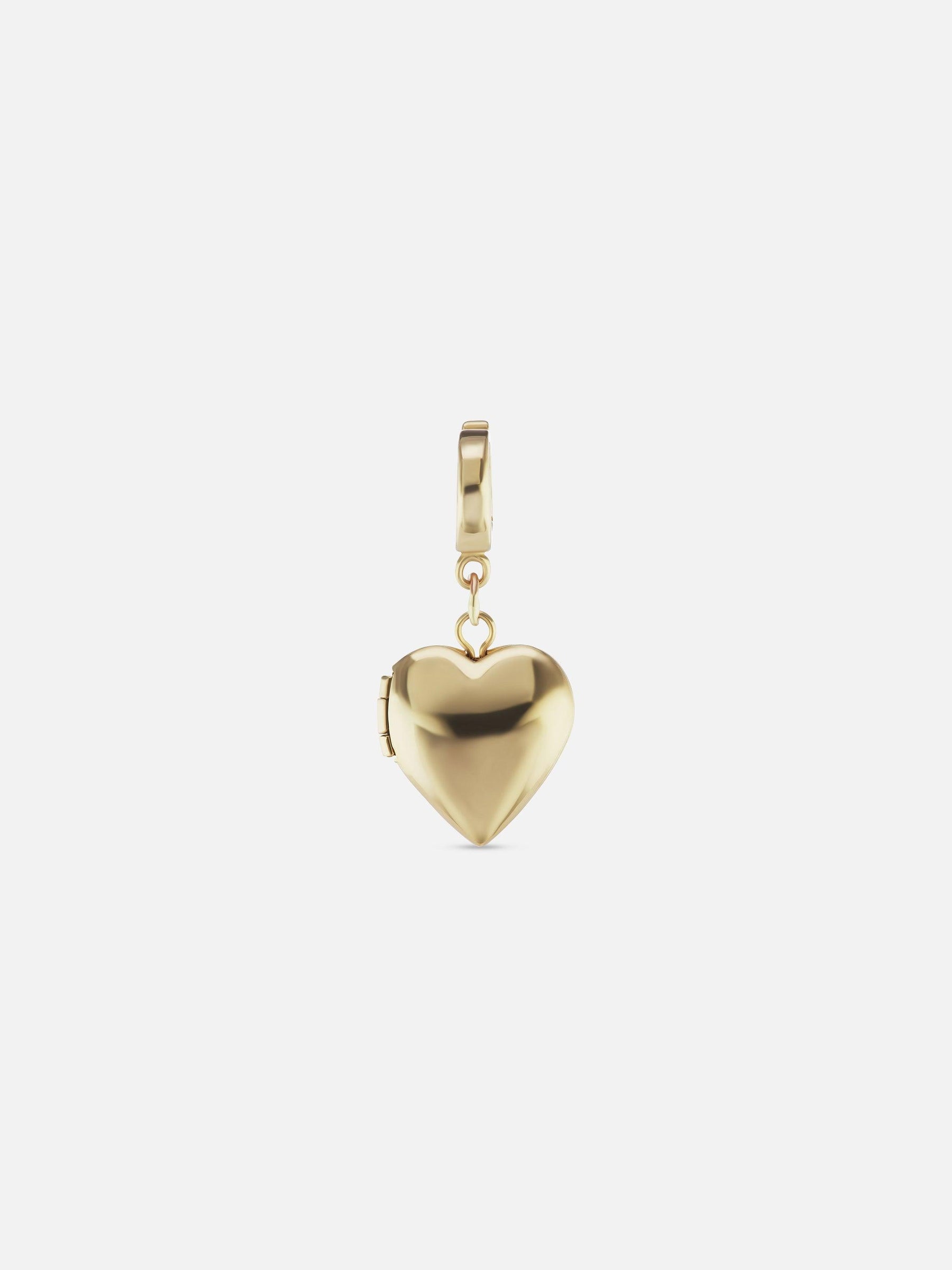 The Gild The Gold Heart Locket Charm 1