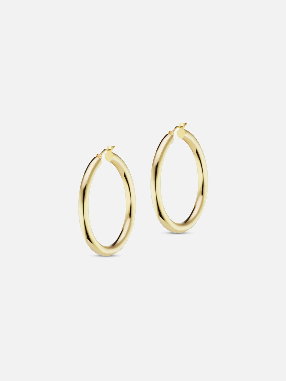 The Gild The Gold Large Hollow Hoop 1