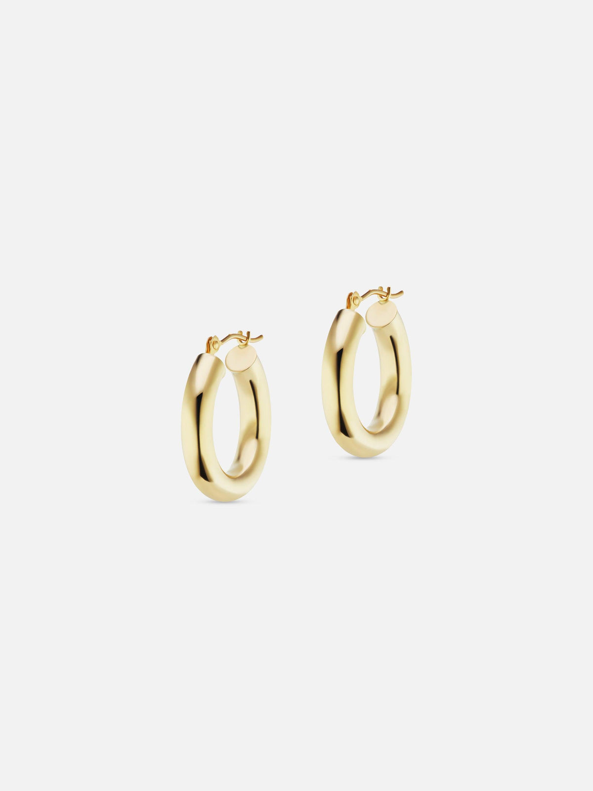 The Gild The Gold Small Hollow Hoop 1