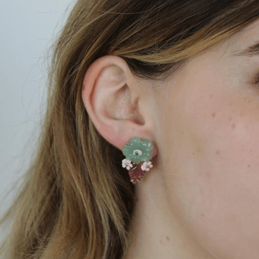 Kimberly Doyle Uncanny Bloom Earrings - Shell 3